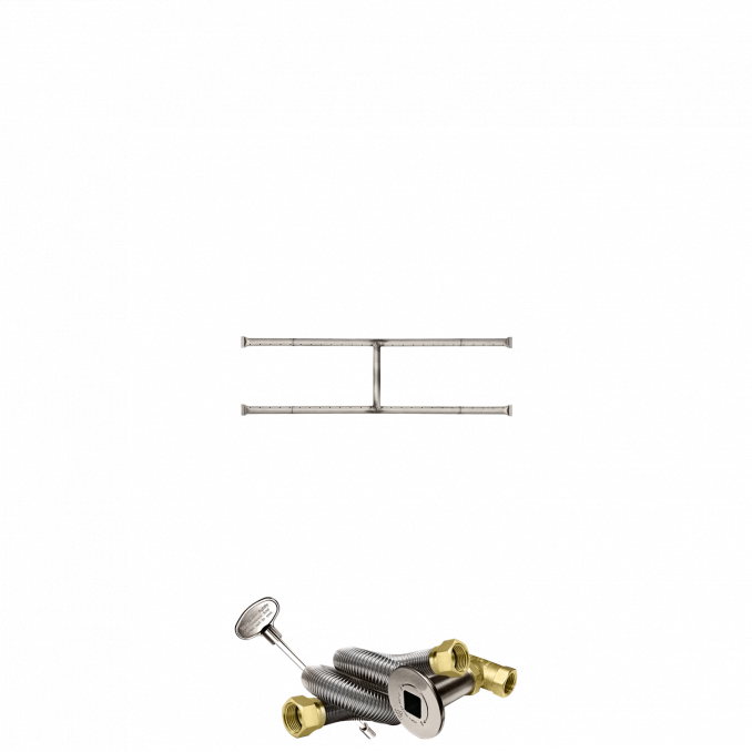 Stainless Steel H Fire Pit Burners