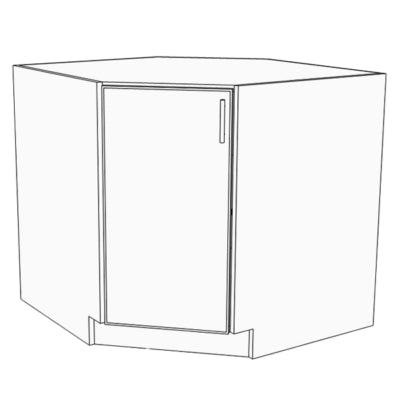 Diagonal Corner Cabinets