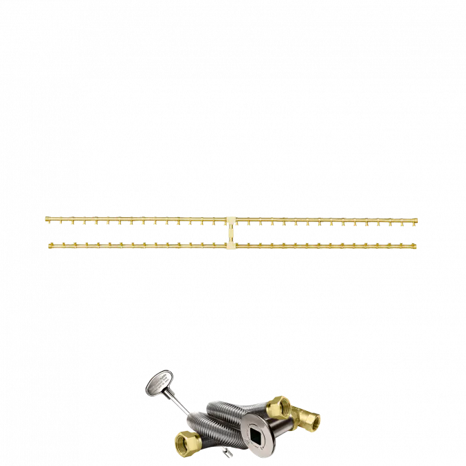 Pro Series Brass H Fire Pit Burners