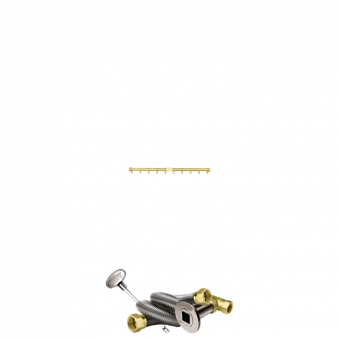 Pro Series Brass T Fire Pit Burners