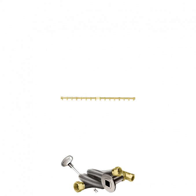 Pro Series Brass T Fire Pit Burners