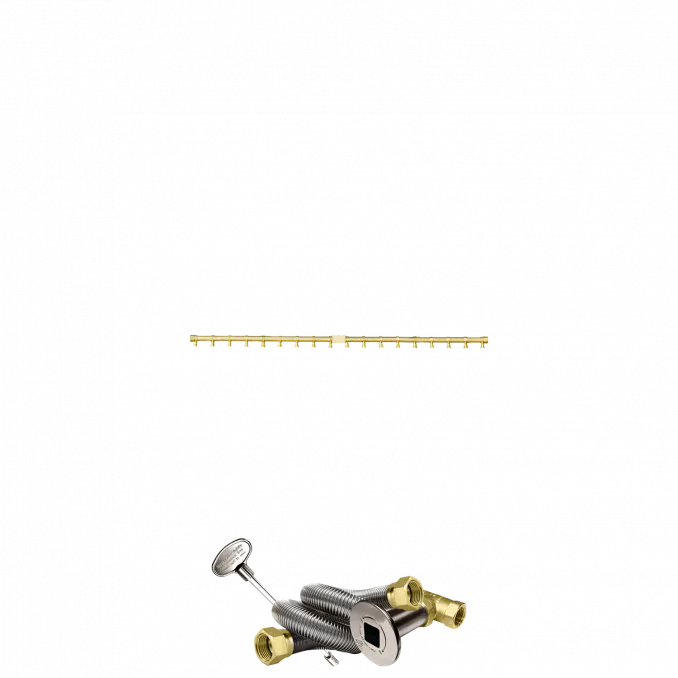 Pro Series Brass T Fire Pit Burners