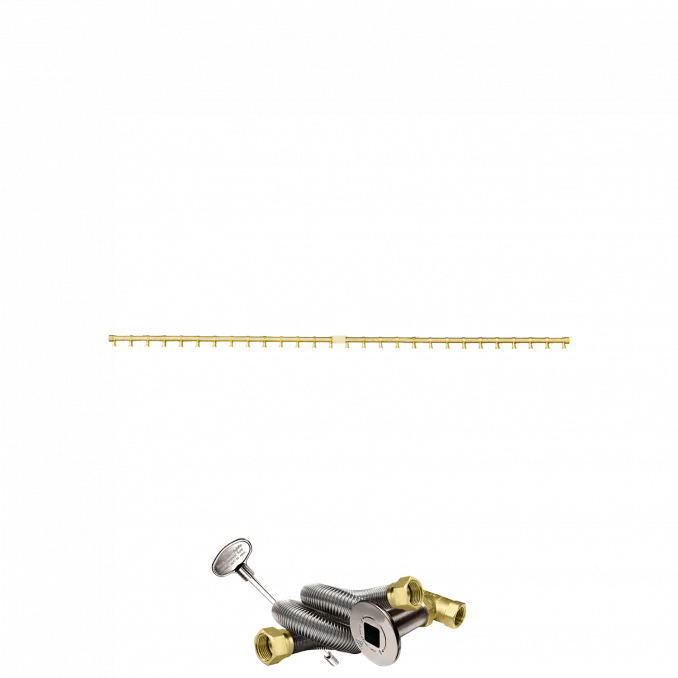 Pro Series Brass T Fire Pit Burners