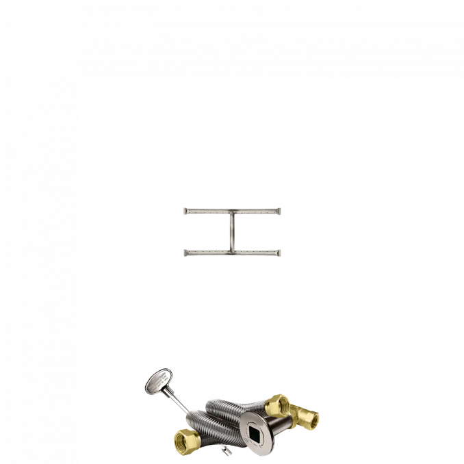 Stainless Steel H Fire Pit Burners