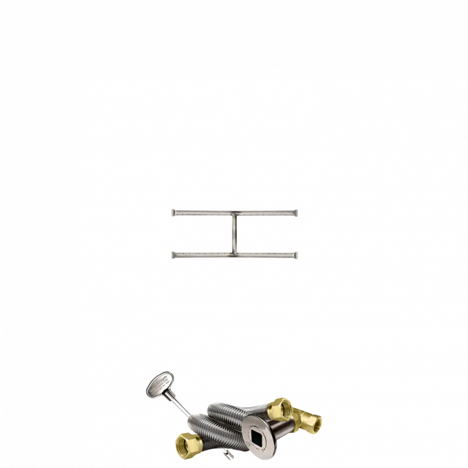 Stainless Steel H Fire Pit Burners