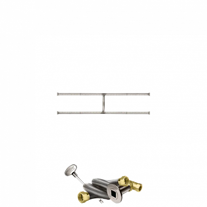 Stainless Steel H Fire Pit Burners