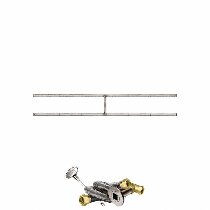 Stainless Steel H Fire Pit Burners