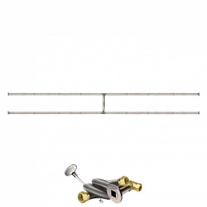 Stainless Steel H Fire Pit Burners