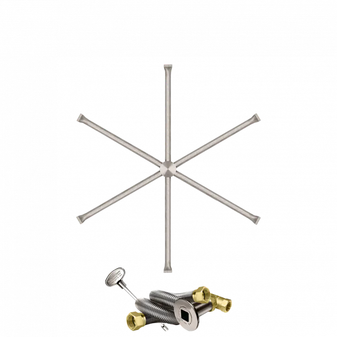 Stainless Steel Spur Fire Pit Burners