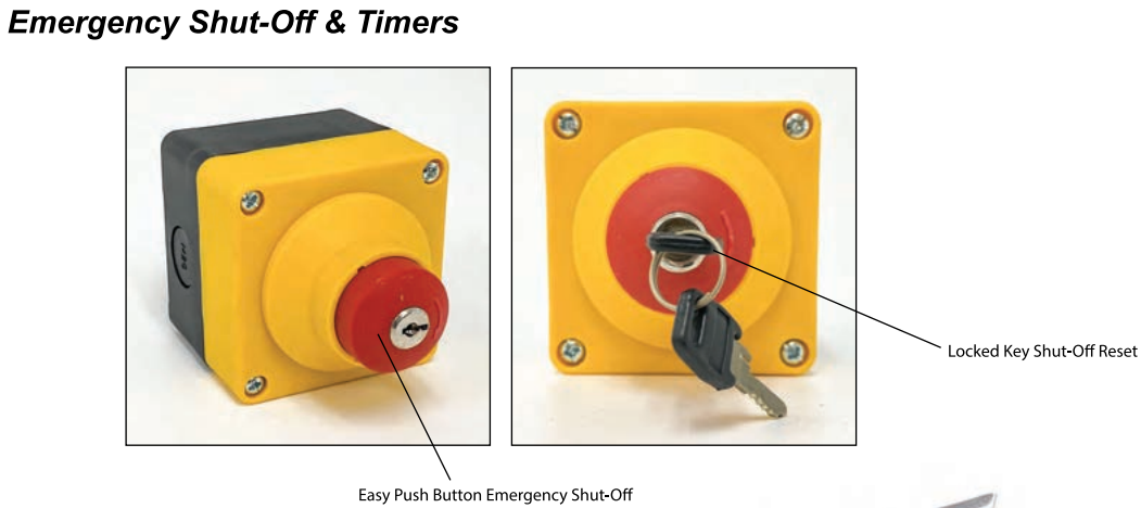Prism E-Stop For Fire Pits