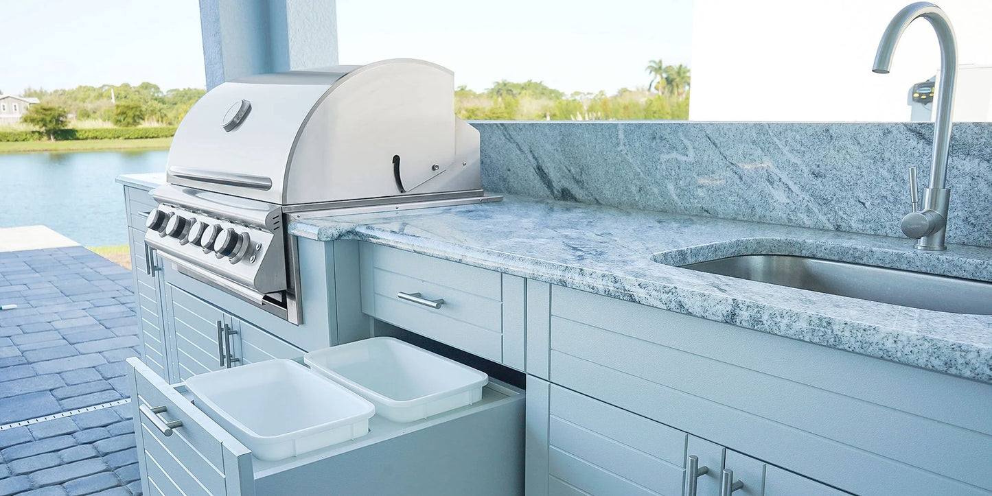 Trash & Side Burner Cabinets