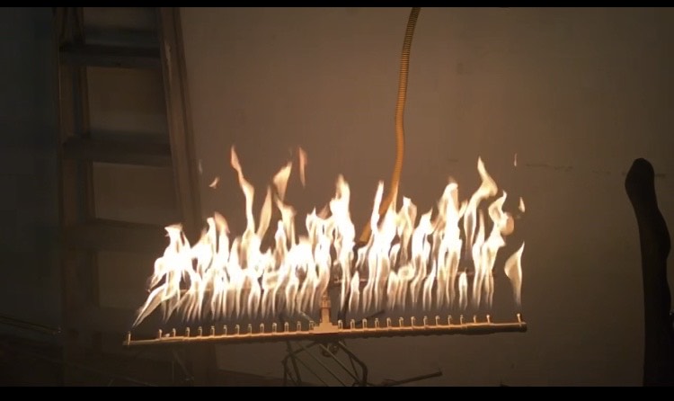 Pro Series Brass H Fire Pit Burners