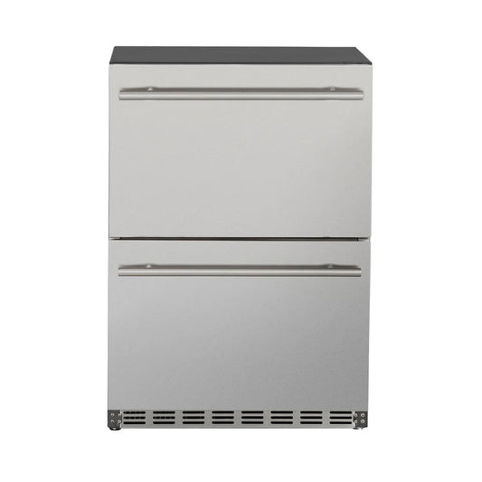24" Outdoor Rated 2-Drawer Refrigerator (5.1c)