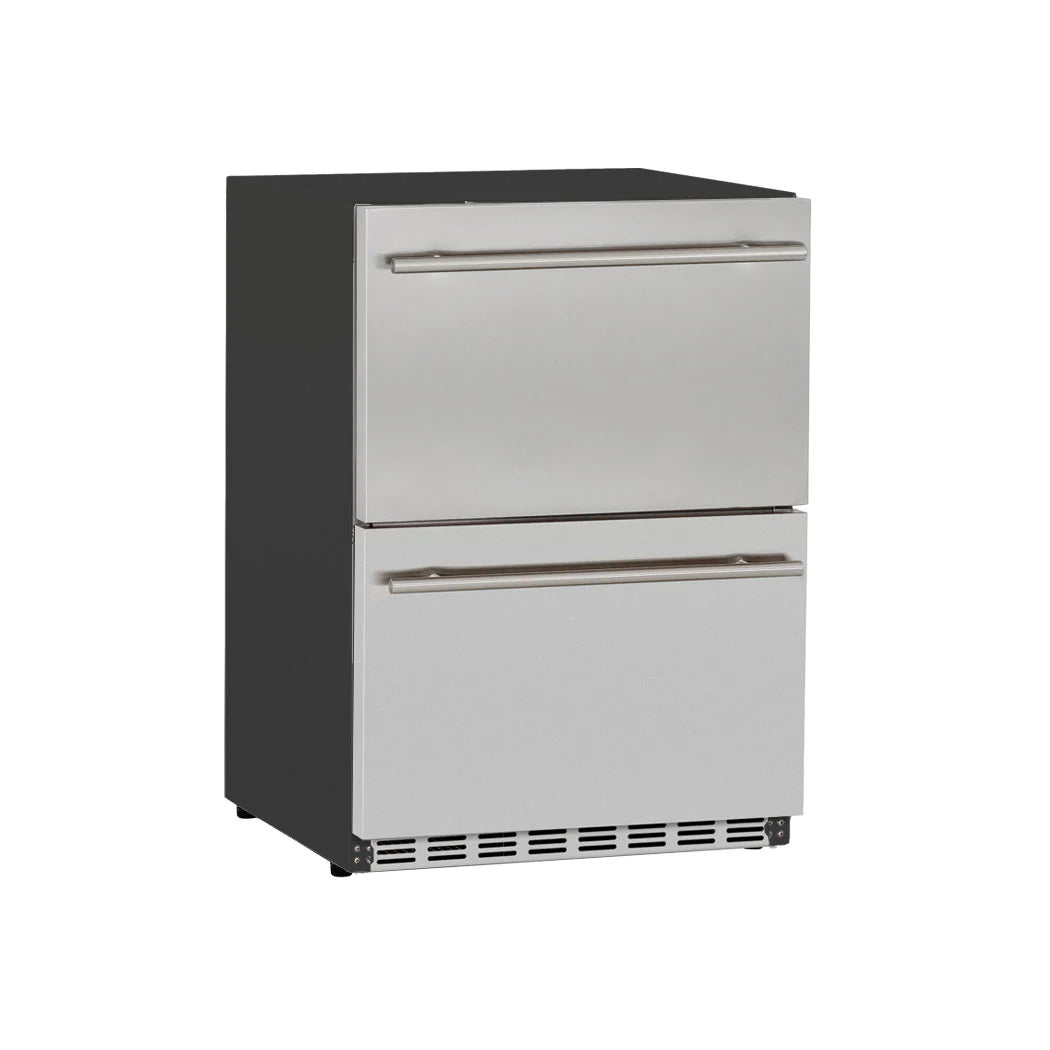 24" Outdoor Rated 2-Drawer Refrigerator (5.1c)