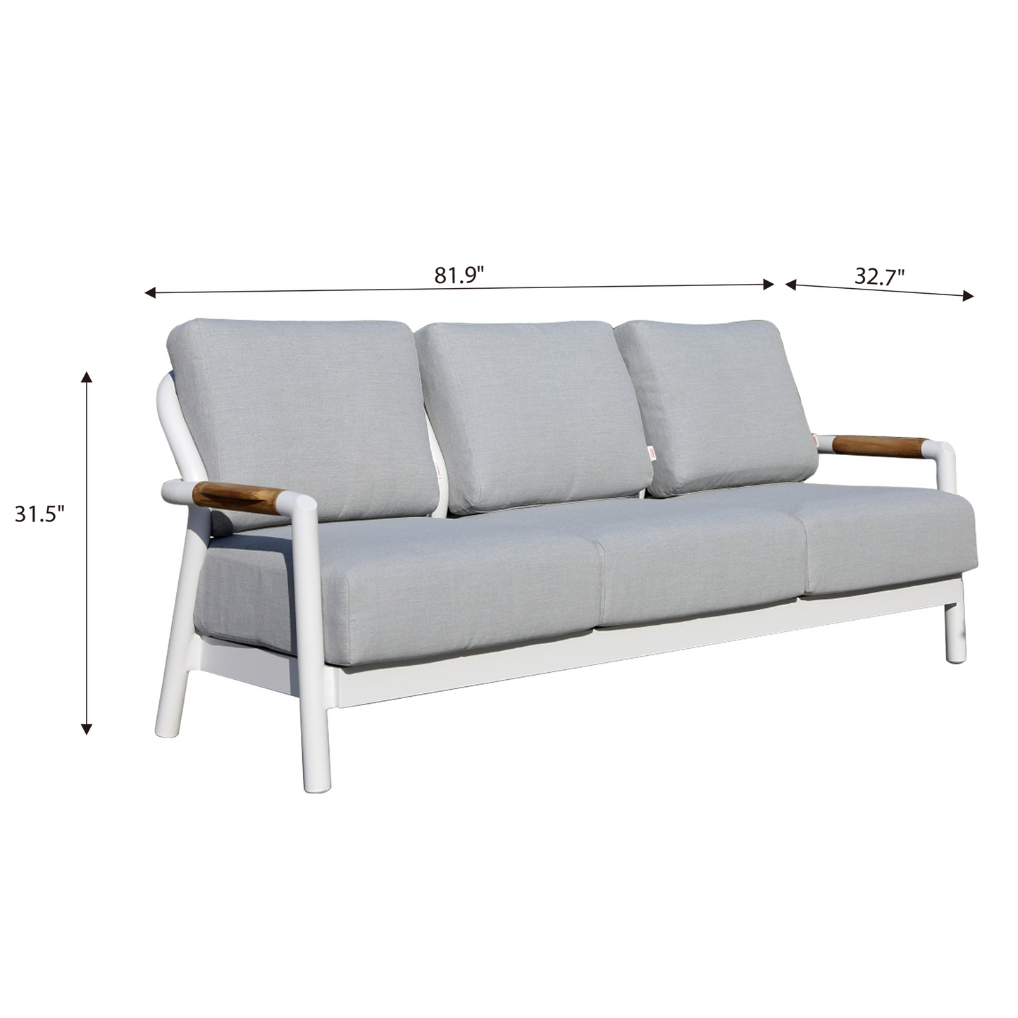Elementi Santorini 3 Seat Sofa