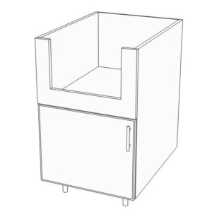 Trash & Side Burner Cabinets