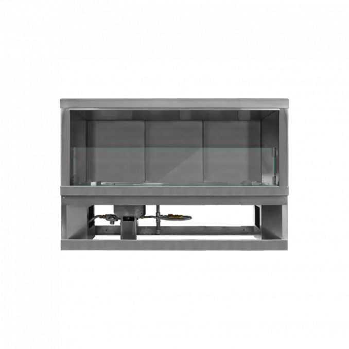 Kalea Bay Outdoor Linear Fireplace (Non-LED)