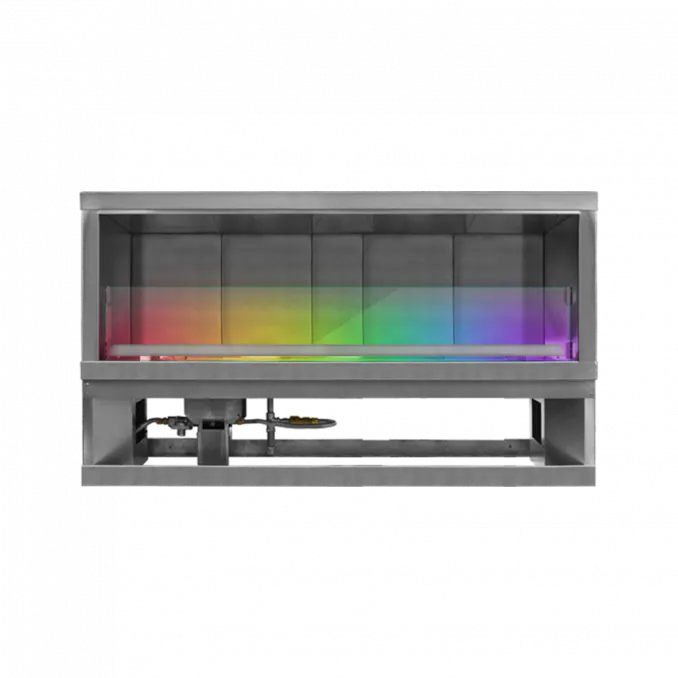 Kalea Bay Outdoor Linear Fireplace (With LED)