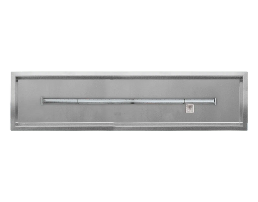 Linear Drop-In Fire Pits With Stainless Steel T Burners