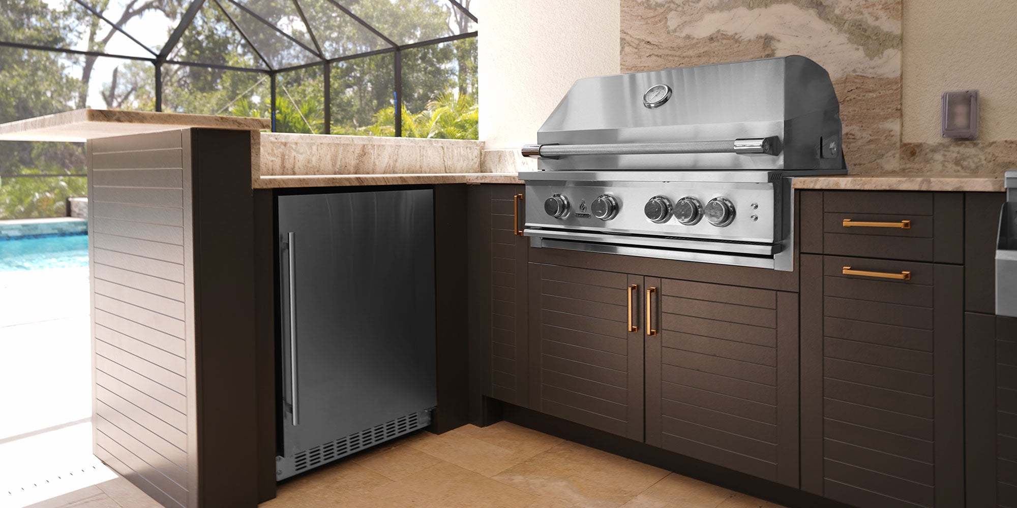 Base Refrigerator End Panel – FireFlyFlame