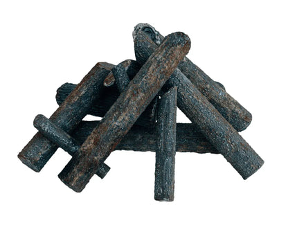 Ironwood Steel Logs