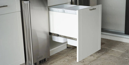 Trash & Side Burner Cabinets