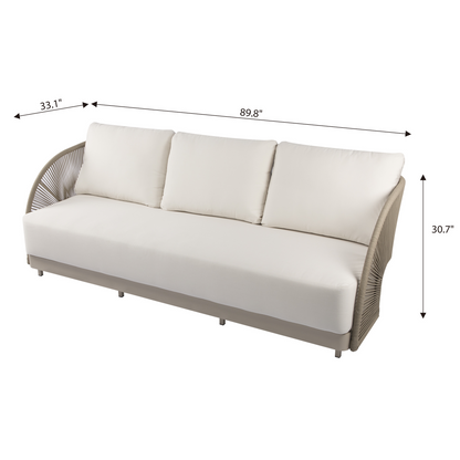 Elementi Malibu 3 Seat Sofa