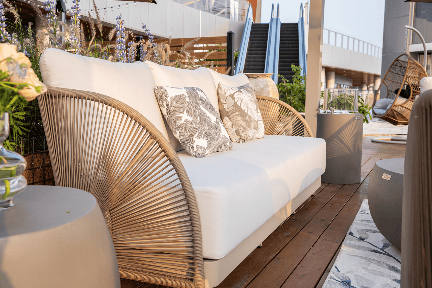 Elementi Malibu 3 Seat Sofa