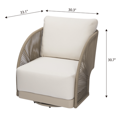 Elementi Malibu Swivel Chair