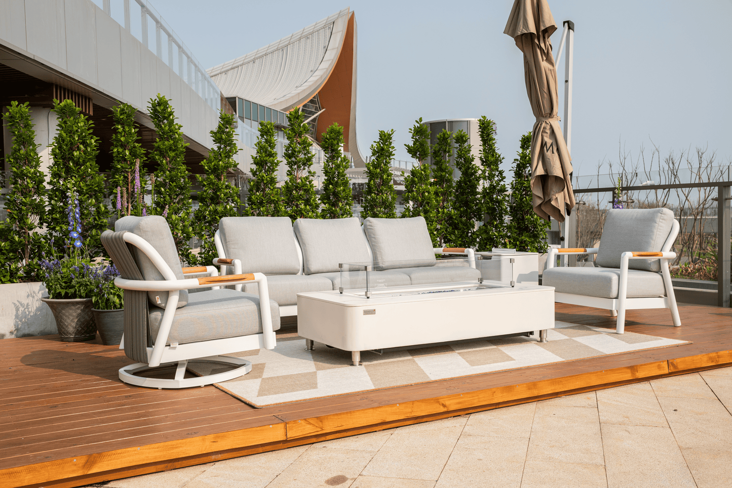 Elementi Santorini 3 Seat Sofa