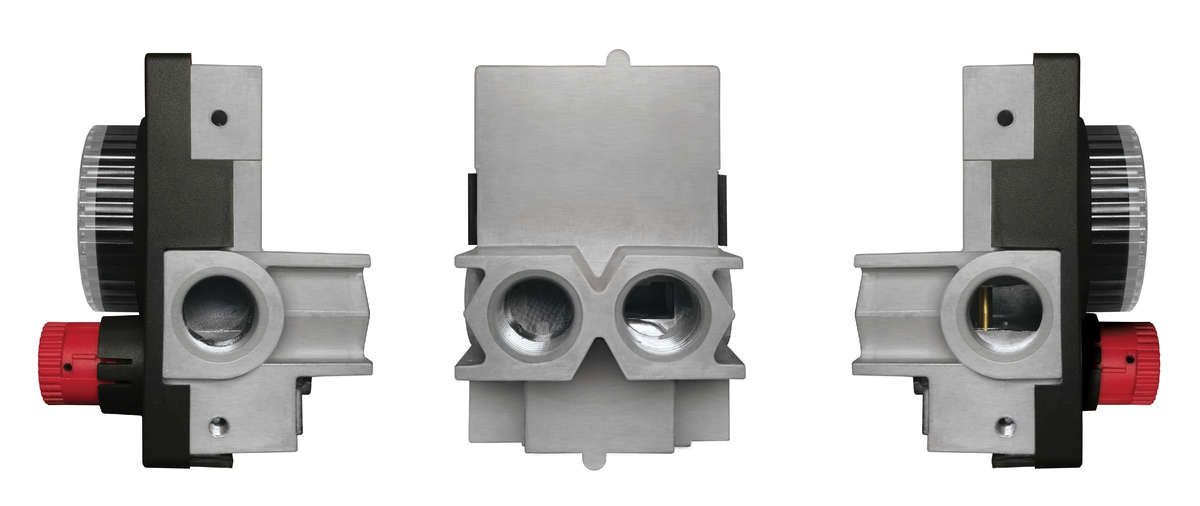 Firegear Outdoors Estop Gas Timer side, and back view