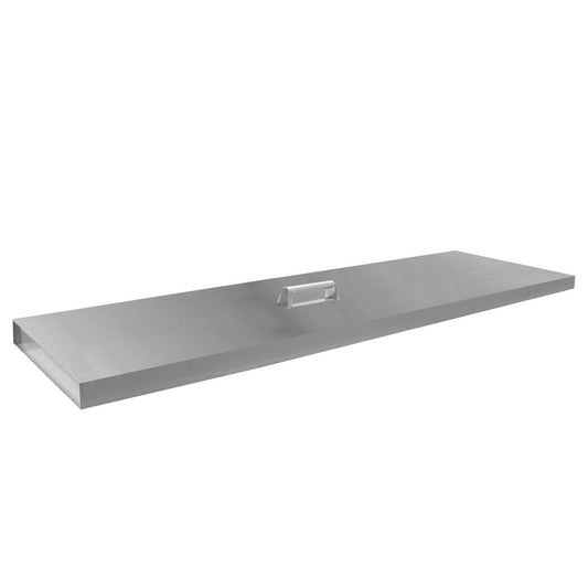 Linear (Rectangular) Stainless Steel Fire Pit Lids/Covers