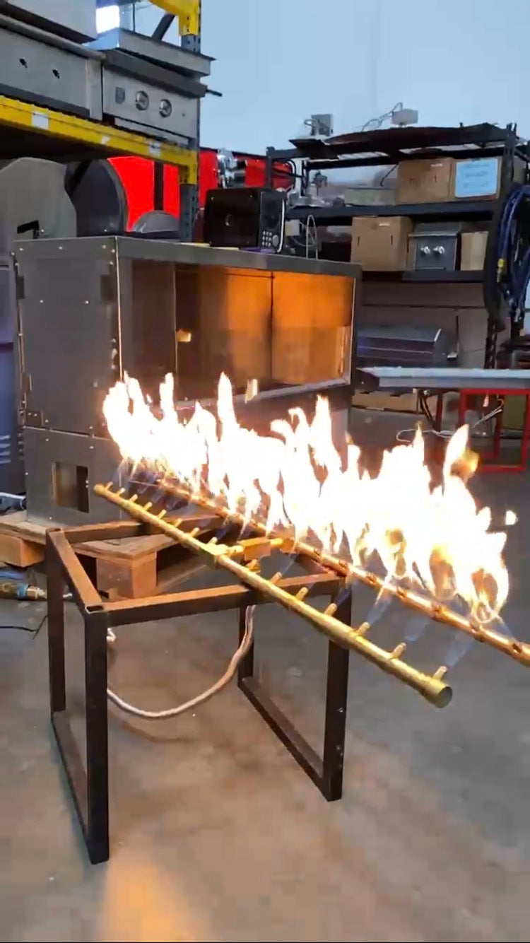 Pro Series Brass H Fire Pit Burners