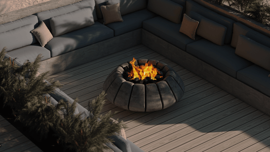 Prism Hardscapes Sunflower Fire Bowl